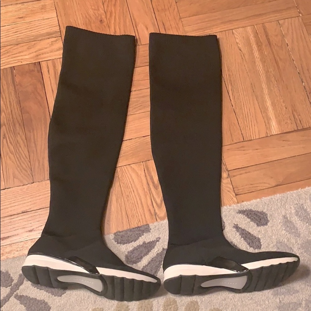 ZARA BASIC OVER THE KNEE BOOTS SIZE 6 1/2 NWT